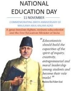 National Education Day 11 November