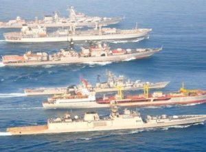 12th INDRA NAVY Exercise between India & Russia held in Baltic Sea 