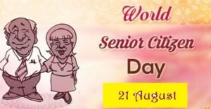 World Senior Citizen Day: 21 August 