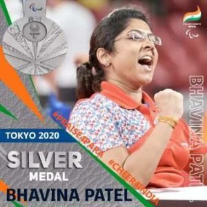 Indian para-athlete Bhavinaben Patel wins silver at 2021 Tokyo Paralympics