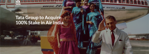 Tata Sons wins bid to acquire Air India for Rs 18,000 crore