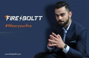 Virat Kohli appointed as new Brand Ambassador of Indian wearable brand Fire-Boltt